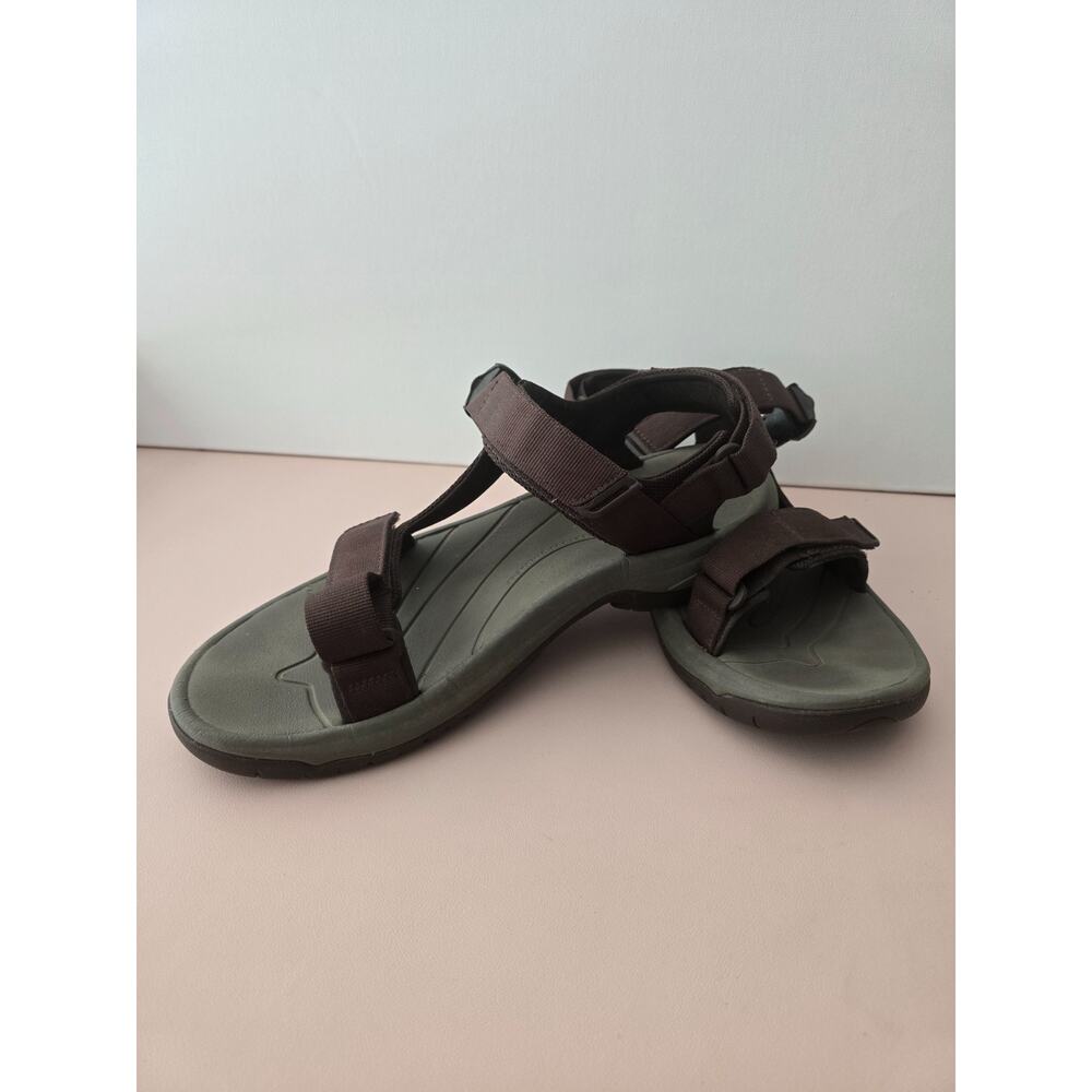Teva Brown Men's Sandals Loop & Hook Size 12
